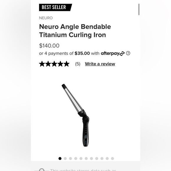 Paul mitchell neuro angle 1.25”cone barrell curling/styling iron/rod nib/nip/nwt - Picture 2 of 10